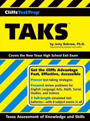 CliffsTestPrep TAKS - ebook